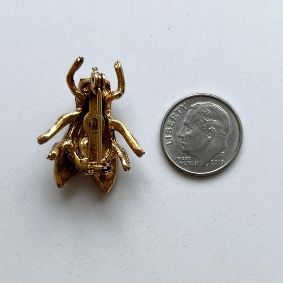 𝒱𝒾𝓃𝓉𝒶ℊℯ 𝒢ℴ𝓁𝒹 𝒯ℴ𝓃ℯ ℛ𝓊𝒷𝓎 ℛℯ𝒹 ℛ𝒽𝒾𝓃ℯ𝓈𝓉ℴ𝓃ℯ ℱ𝓁𝓎 ℬ𝓇ℴℴ𝒸𝒽 - Picture 6 of 6